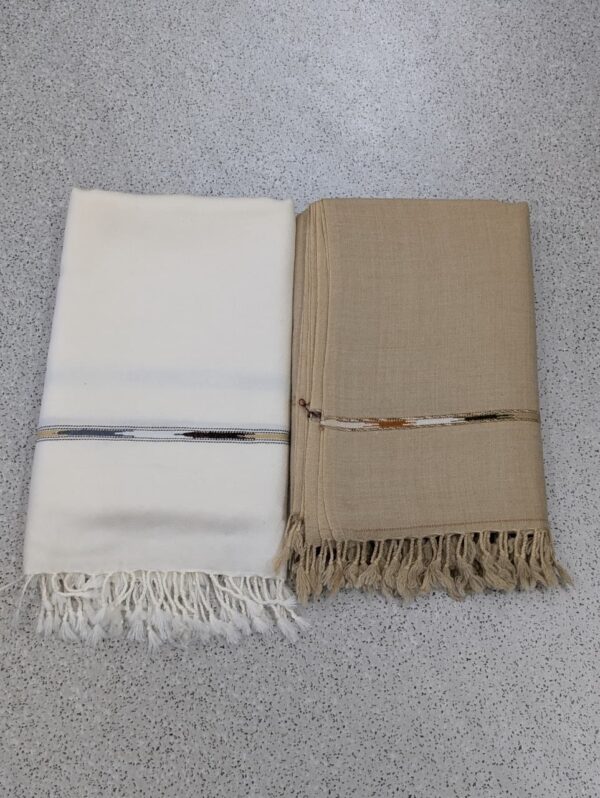 Handmade Australian Pure Wool – Camel Colour Shawl (Available in 2 different Colours) - Image 2