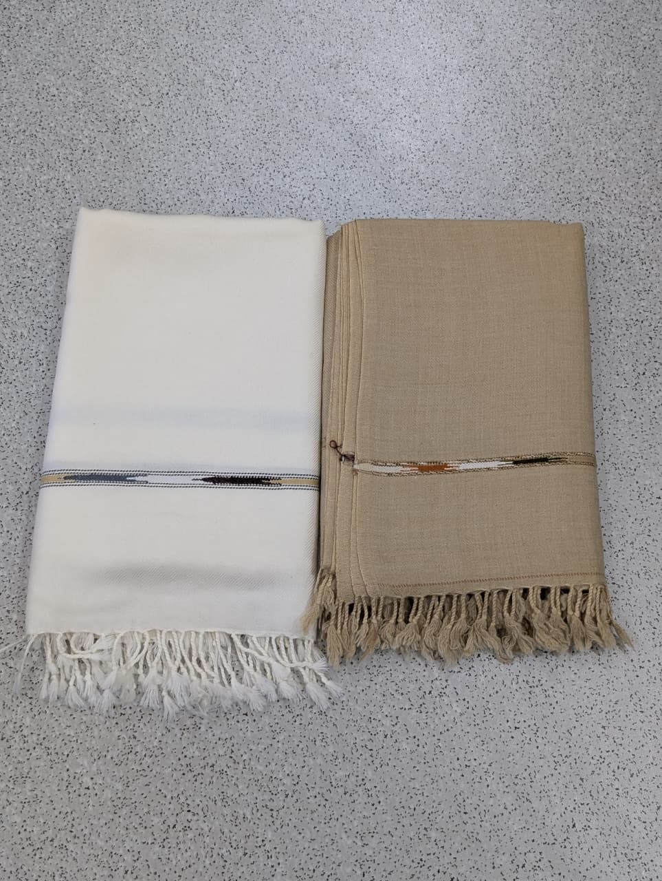 Handmade Australian Pure Wool – Camel Colour Shawl (Available in 2 different Colours) - Image 2