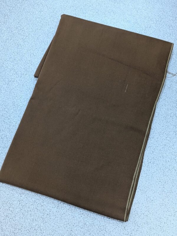 Charsadda Woolen Khaddar Unstiched Fabric For Men - Brown colour - Image 3