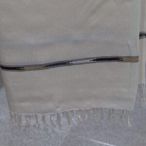 Handmade Australian Pure Wool - White Shawl (Available in 2 different Colours) - Image 3