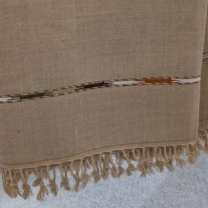 Handmade Australian Pure Wool – Camel Colour Shawl (Available in 2 different Colours) - Image 3