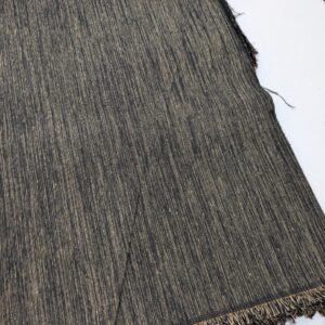 Charsadda Woolen Khamta Khaddar Unstitched Fabric for Men – Charcoal Black - Image 3