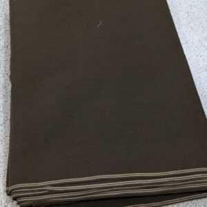 Charsadda Woolen Khaddar Unstitched Fabric for Men – Olive Brown Colour